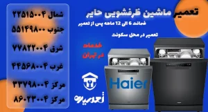 تعمیرکار ماشین ظرفشویی حایر