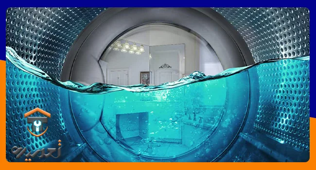 علائم خراب شدن دیگ ماشین لباسشویی